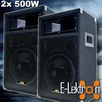 E-Lektron PW25 stereo DJ Party PA Lautsprecher Paar - EL279764