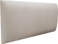 RAVIO Wandpaneel Gepolstert Wandpolster Kopfteil für Betten Wandverkleidung Wandpolsterung Wanddeko 3D Wandkissen Polsterpaneele (70 x 30 cm, Farbe: Beige - Mono 232)