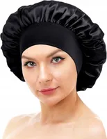 Damen-Satin-Nachtmütze für Haarspangen