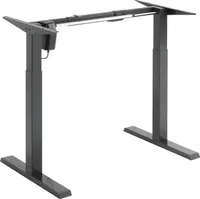 Stůl Sit-Stand Elektrický výškově nastavitelný rám stolu do 80 kg Kancelářský stůl bez stolní desky