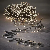 Luca Lighting Snake-Lichterkette mit 1000 LED-Lämpchen - L2000 cm - Klassisch Weiß
