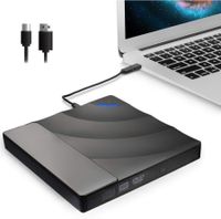 Externes CD DVD Laufwerk Drive Brenner USB 3.0 Type-C Tragbarer DVD/CD-Brenner für Laptop Desktop Macbook Windows98