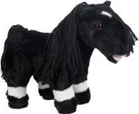 HKM Cuddle Pony SCHWARZ