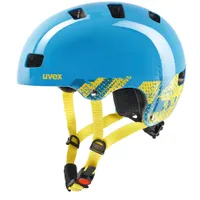 UVEX uvex Kid 3 - robuster Kinder-Fahrradhelm - individuell anpassbar - optimale Belüftung - EPS-Hartschalen-Konstruktion - hohe Stoßdämpfung - blackout blue 55-58 cm
