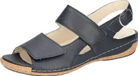 Waldläufer Komfort Sandalen Damen 31383338393539 Blau 39 EU