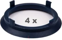 4 Zentrierringe für Alufelgen 70.10 mm auf 59.60 mm Kunststoff (70,10/59,60)