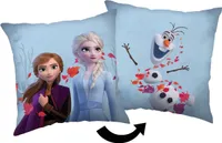 Jerry Fabrics Frozen 2 Anna ELSA Olaf Kissen Kuschelkissen Dekokissen 40 x 40 cm