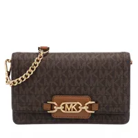 Michael Kors Heather Crossbody Bag Brown Acorn