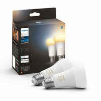 Philips Hue LED Lampe E27 2er Set 8W 800lm White Ambiance