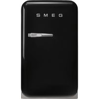 SMEG Kühlschrank FAB5RBL5, Freistehend, Schwarz