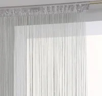 Drahtvorhang - grau - 90x200 cm - Atmosphera créateur d'intérieur