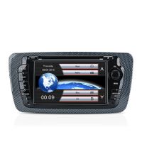 Junsun 7 Zoll 2Din Autoradio für Seat Ibiza Navigation DVD GPS USB BT SWC WIFI RDS