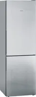 Siemens iQ500, Freistehende Kühl-Gefrier-Kombination mit Gefrierbereich unten, 186 x 60 cm, Edelstahl-Look KG36EALCA