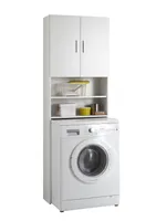 Waschmaschinen-Überbau 2-trg OLBIA/NASSAU von FMD Weiß matt