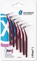 Miradent Interdentalbürste I-Prox L 0,8 mm bordea. 6 St
