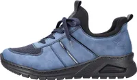 Rieker Sneaker - Blau Synthetik Größe: 36 Normal