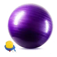 KM-Fit Gymnastikball 55cm, Trainingsball mit
