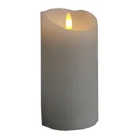 Vintage Echtwachs LED Kerze 15 cm