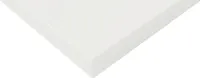 Bisley Tischplatte 140x60 cm in weiß, Schreibtischplatte aus Holz, Holzplatte, Spanplatte kratzfest beschichtet mit ABS-Kante für DIY Homeoffice