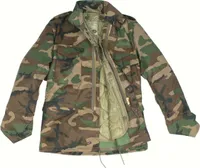 MIL-TEC M65 kurtka polowa / podpinka woodland KIDS kurtka dziecięca dziecięca kurtka wojskowa M