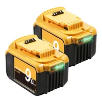 náhradní baterie 9000 mAh, kompatibilní s nářadím DEWALT, technologie Li-Ion, baterie 2 x 9,0 Ah
