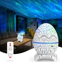 LED Sternenhimmel Projektor, Galaxy Planetarium Projektor mit Fernbedienung, Nachtlicht Polarlicht mit Bluetooth Lautsprecher, Aurora-Effekten, weißes Rauschen und Sternen für Kinder Erwachsene Deko