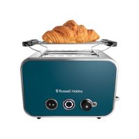 Russell Hobbs 26431-56 Ocean Blue Toaster 2 Scheiben 1600 Watt Edelstahl Blau