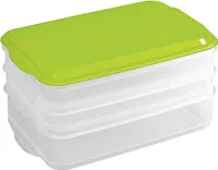 SISTEMA Lunchbox Snack Attack Duo to go 975 ml 19,7x15,8x6cm farbig sortiert