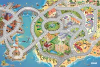 teppich Seaside Quadri Connect 100 x 150 cm