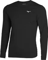 Mizuno Impulse Core LS Pánske športové tričko s dlhým rukávom, čierne, veľ. XL