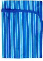 Bobánek Waschbare Wickelunterlage  - Blau gestreift 75 x 75 cm