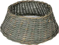 Westmann ratanový vánoční stromek Rock Santa -1 Grey Ø 65 cm