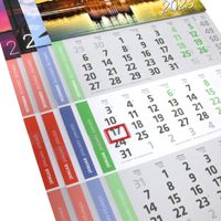 1 Stück 3 Monats Wandkalender 2023 Officekalender Moritzburg