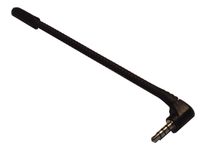 vhbw GPS Antenne kompatibel mit Blaupunkt Lucca 5,3, 5,2, 3,5, 3,4, 3,3 Navi - TMC Antenne 90°, mit 3,5 mm Klinkenanschluss Schwarz