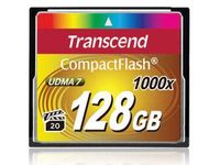 Transcend Compact Flash    128GB 1000x