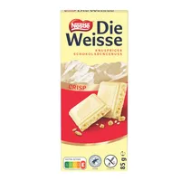 Nestlé Die Weisse Crisp Weisse Schokolade mit Knusperreis 85g