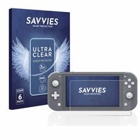 6x Savvies Schutzfolie für Nintendo Switch Lite Folie Klar