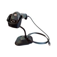 Zebra DS2208, USB-Kit, SR, Schwarz, DS2208-SR7U2100SGW (Kit mit Scanner, USB-Kabel und Ständer)