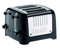 Dualit Toaster Lite - 4 Schlitze - schwarz - D46225