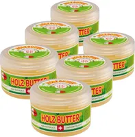 Renuwell Holz-Butter Möbelpflegemittel Holzreiniger Spar-Set 6 x 250 ml