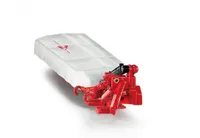 Siku Heckmähwerk KUHN rot/weiß; 2456