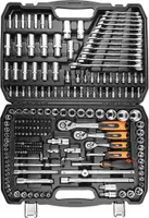 NEO TOOLS Zestaw kluczy 216 elementów 1/2", 3/8", 1/4"