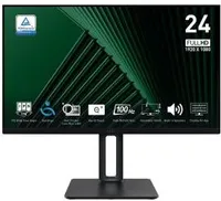 MSI PRO MP245PG   60cm (24") IPS FHD HDMI/DP 4ms 100Hz Pivot