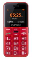 Telefon myPhone Halo Easy Senior červený