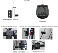 Kabelgebundener Tachometer Kilometerzähler