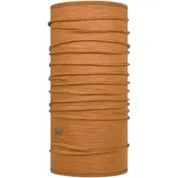 BUFF Lightweight Wolle Multifunktionstuch solid mustard