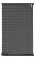 Deco4Me Alu Jalousie mit Bohren - Grau, 130 x