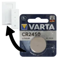 Bateria odpowiednia do ściemniacza Philips HUE 1x bateria litowa Varta CR2450 IEC CR 2450