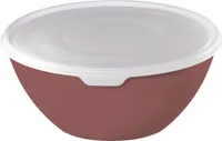 Set Schüssel mit Deckel 3 l CARUBA, Farbe:Iron rot
