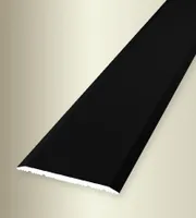 PROVISTON | Übergangs- & Ausgleichsprofil | Aluminium | 32 x 1000 mm | Schwarz | Bodenprofil | Metallprofil | Übergangsschiene